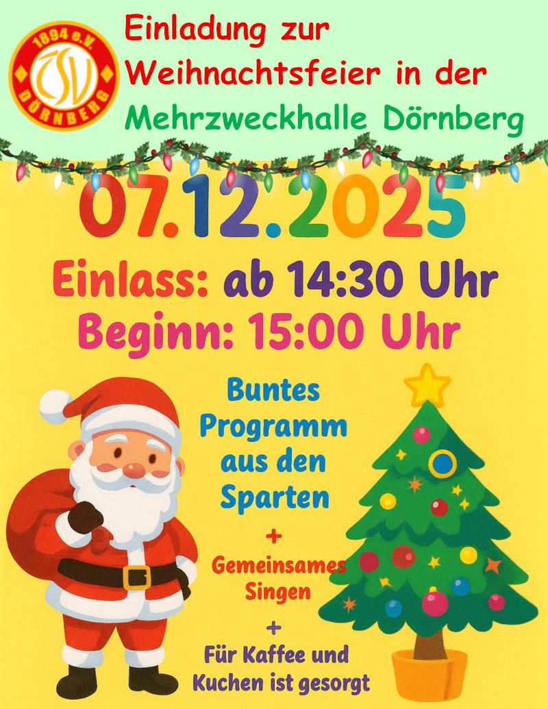 Weihnachtsfeier 2025